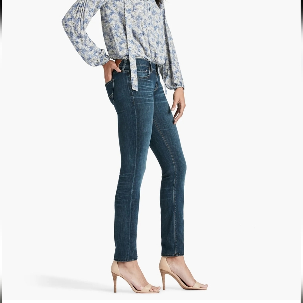 Lucky Brand Dark Blue Skinny Jeans - Picture 2 of 4